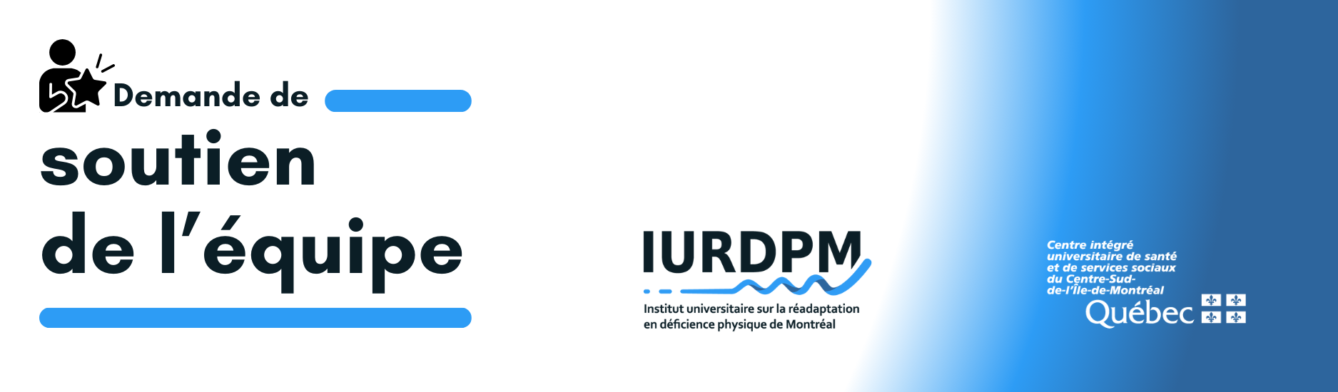 IURDPM Demande de soutien de l'équipe