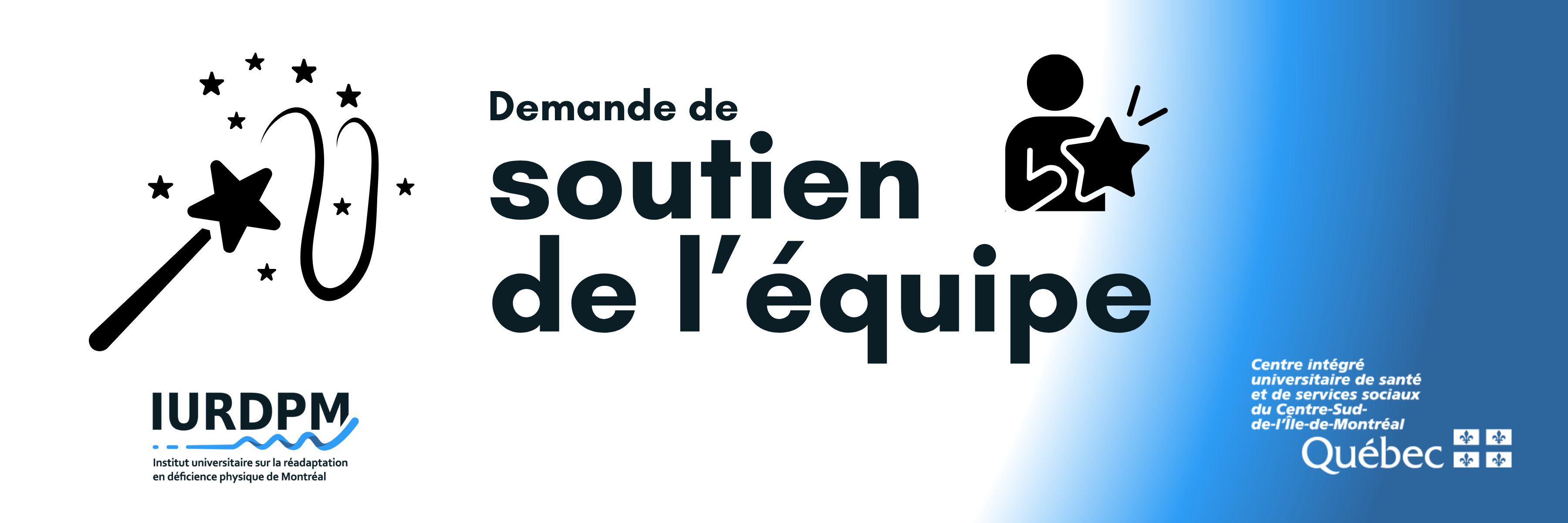 Demande de soutien de l'équipe IURDPM