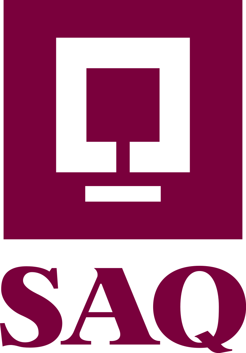 Logo SAQ de la Société des alcools du Québec