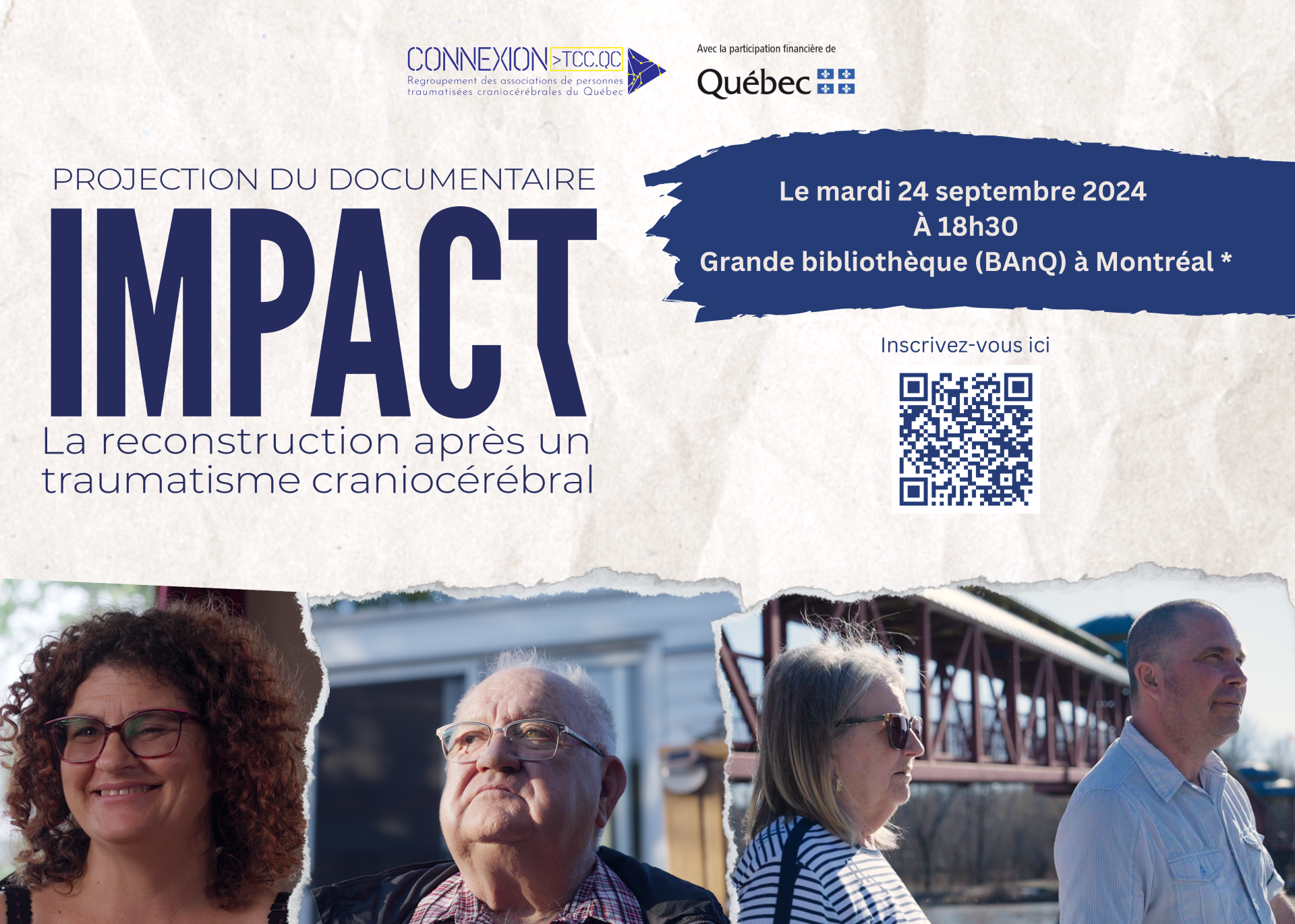 Première du film IMPACT TCC